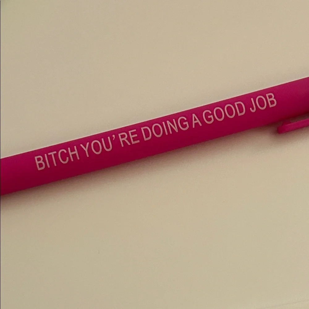 Motivational Pen Set with Bold Colors